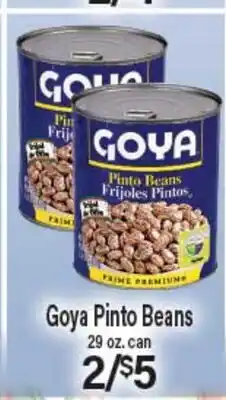 Angelo Caputo's Fresh Market Goya Pinto Beans offer