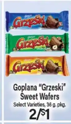 Angelo Caputo's Fresh Market Goplana Grzeski Sweet Wafers offer