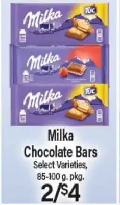 Angelo Caputo's Fresh Market Milka Chocolate Bars offer