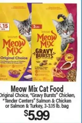 Angelo Caputo's Fresh Market Meow Mix Cat Food offer