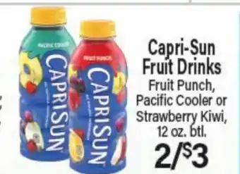 Angelo Caputo's Fresh Market Capri-Sun Fruit Drinks offer