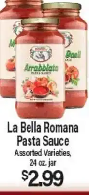 Angelo Caputo's Fresh Market La Bella Romana Pasta Sauce offer