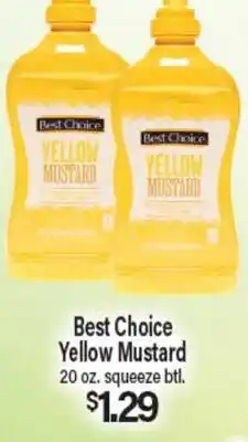 Angelo Caputo's Fresh Market Best Choice Yellow Mustard offer