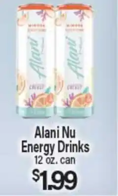 Angelo Caputo's Fresh Market Alani Nu Energy Drinks offer