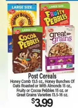 Angelo Caputo's Fresh Market Post Cereals offer