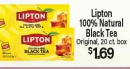 Angelo Caputo's Fresh Market Lipton 100% Natural Black Tea offer