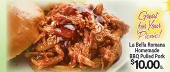 Angelo Caputo's Fresh Market La Bella Romana Homemade BBQ Pulled Pork offer