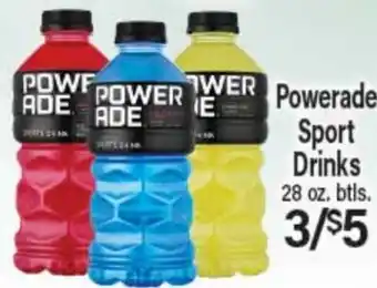 Angelo Caputo's Fresh Market Powerade Sport Drinks offer