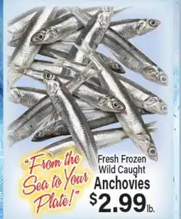 Angelo Caputo's Fresh Market Fresh Frozen Wild Caught Anchovies offer