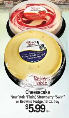Angelo Caputo's Fresh Market Cheesecake offer