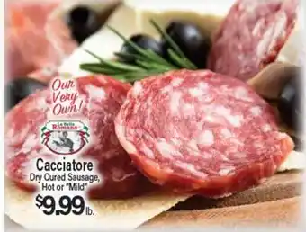 Angelo Caputo's Fresh Market Cacciatore Dry Cured Sausage, Hot or Mild offer