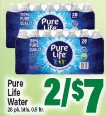 Angelo Caputo's Fresh Market Pure Life Water offer