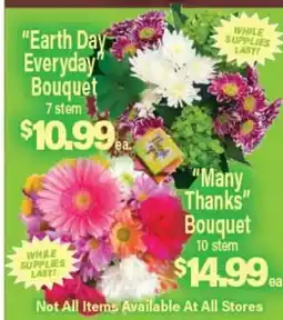 Angelo Caputo's Fresh Market Earth Day Everyday Bouquet Many Thanks Bouquet offer