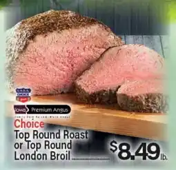 Angelo Caputo's Fresh Market Choice Top Round Roast or Top Round London Broil offer