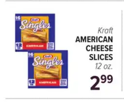 Cermak Fresh Market Kraft AMERICAN CHEESE SLICES offer