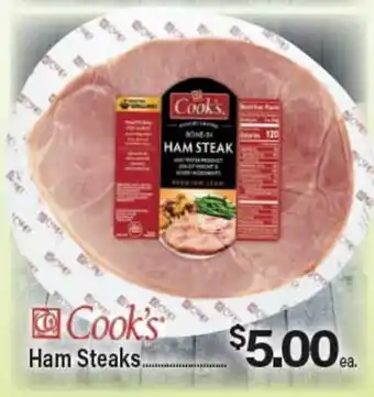 Angelo Caputo's Fresh Market Cooks Ham Steaks offer