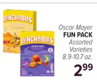 Cermak Fresh Market Oscar Mayer FUN PACK offer