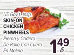 Cermak Fresh Market US Gov't Insp. SKIN•ON CHICKEN PINWHEELS offer