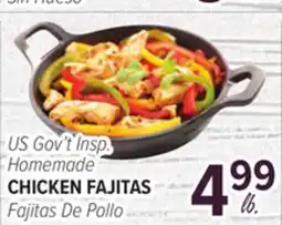 Cermak Fresh Market US Gov't Insp. Homemade CHICKEN FAJITAS offer