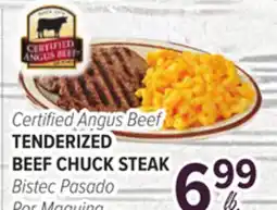 Cermak Fresh Market Certified Angus Beef TENDERIZED BEEF CHUCK STEAK offer