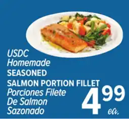 Cermak Fresh Market USDC Homemade SEASONED SALMON PORTION FILLET offer