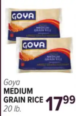 Cermak Fresh Market Goya MEDIUM GRAIN RICE offer