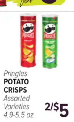 Cermak Fresh Market Pringles POTATO CRISPS offer
