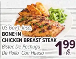 Cermak Fresh Market US Gov't Insp. BONE-IN CHICKEN BREAST STEAK offer