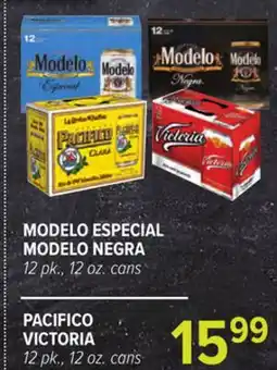 Cermak Fresh Market MODELO ESPECIAL MODELO NEGRA PACIFICO VICTORIA offer