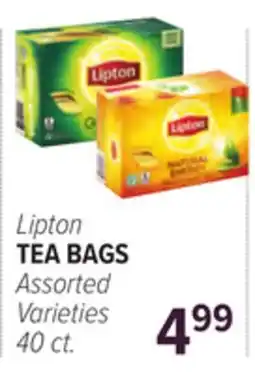 Cermak Fresh Market Lipton TEA BAGS offer