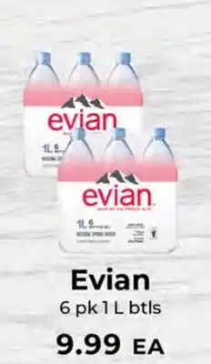 Sunset Foods Evian offer