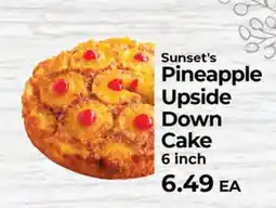 Sunset Foods Sunset's Pineapple Upside Down Cake offer
