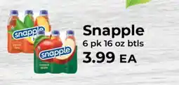 Sunset Foods Snapple offer