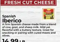 Sunset Foods Spanish Iberico offer