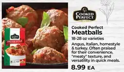 Sunset Foods Cooked Perfect Meatballs offer
