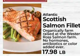 Sunset Foods Atlantic Scottish Salmon Fillet offer