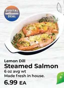 Sunset Foods Lemon Dill Steamed Salmon offer