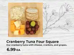 Sunset Foods Cranberry Tuna Four Square offer