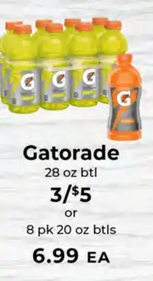 Sunset Foods Gatorade offer