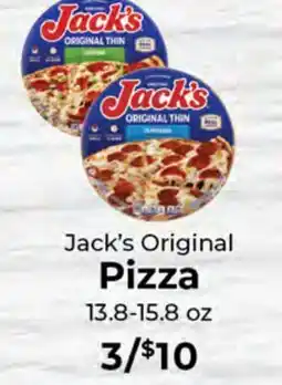 Sunset Foods Jack's Original Pizza offer