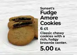 Sunset Foods Sunset's Fudge Amore Cookies offer