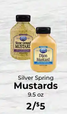 Sunset Foods Silver Spring Mustards offer
