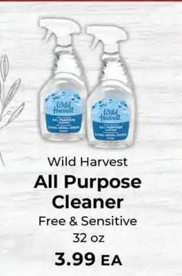 Sunset Foods Wild Harvest All Purpose Cleaner offer