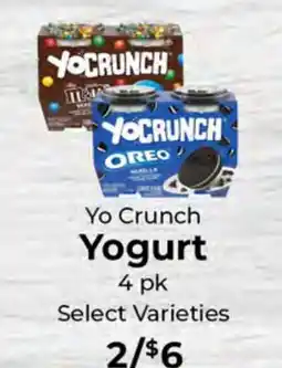 Sunset Foods Yo Crunch Yogurt offer