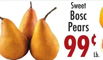 Garden Fresh Market Sweet Bosc Pears offer