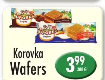 Garden Fresh Market Korovka Wafers offer