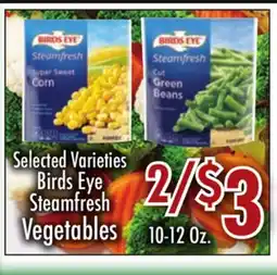 Garden Fresh Market Birds Eye Steamfresh Vegetables offer
