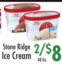 Garden Fresh Market Stone Ridge Ice Cream offer