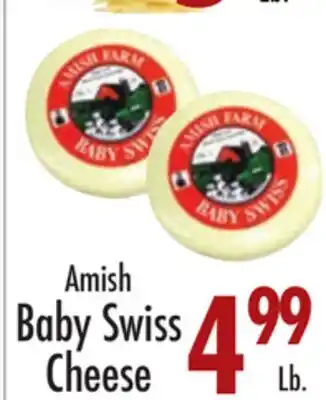 Garden Fresh Market Amish Baby Swiss Cheese offer