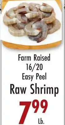 Garden Fresh Market Farm Raised 16/20 Easy Peel Raw Shrimp offer